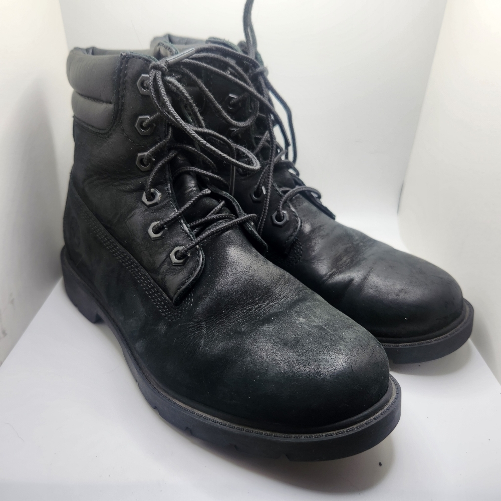 Timberland Heritage Women's Leather Boots 6" Waterproof Black Size 6 Streetwear